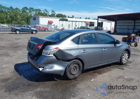2015 Nissan Sentra S from USA, damaged, VIN 3N1AB7AP5FY320676